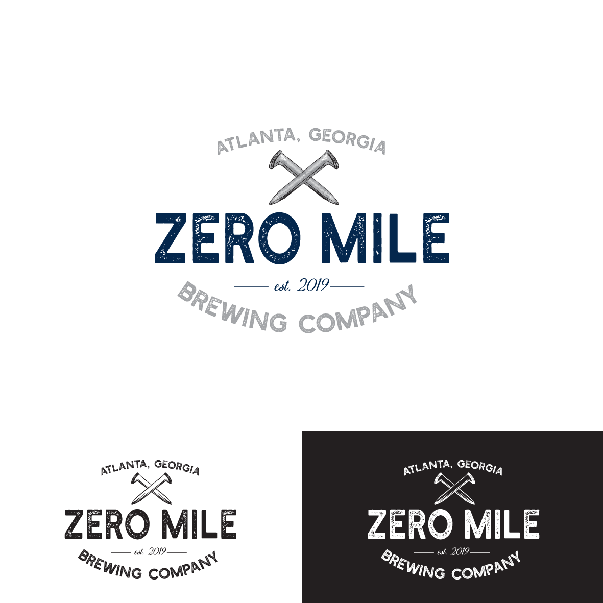 Logo-Design von Samantha Ward Design für Zero Mile Brewing Company | Design #22541492