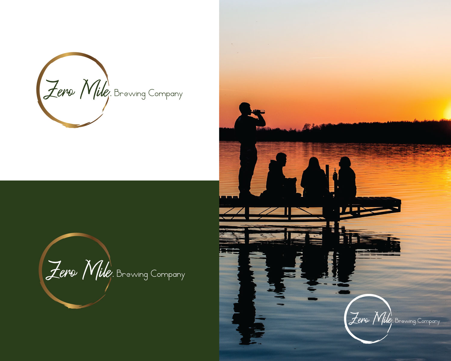 Logo Design by titanium wings for Zero Mile Brewing Company | Design #22514520