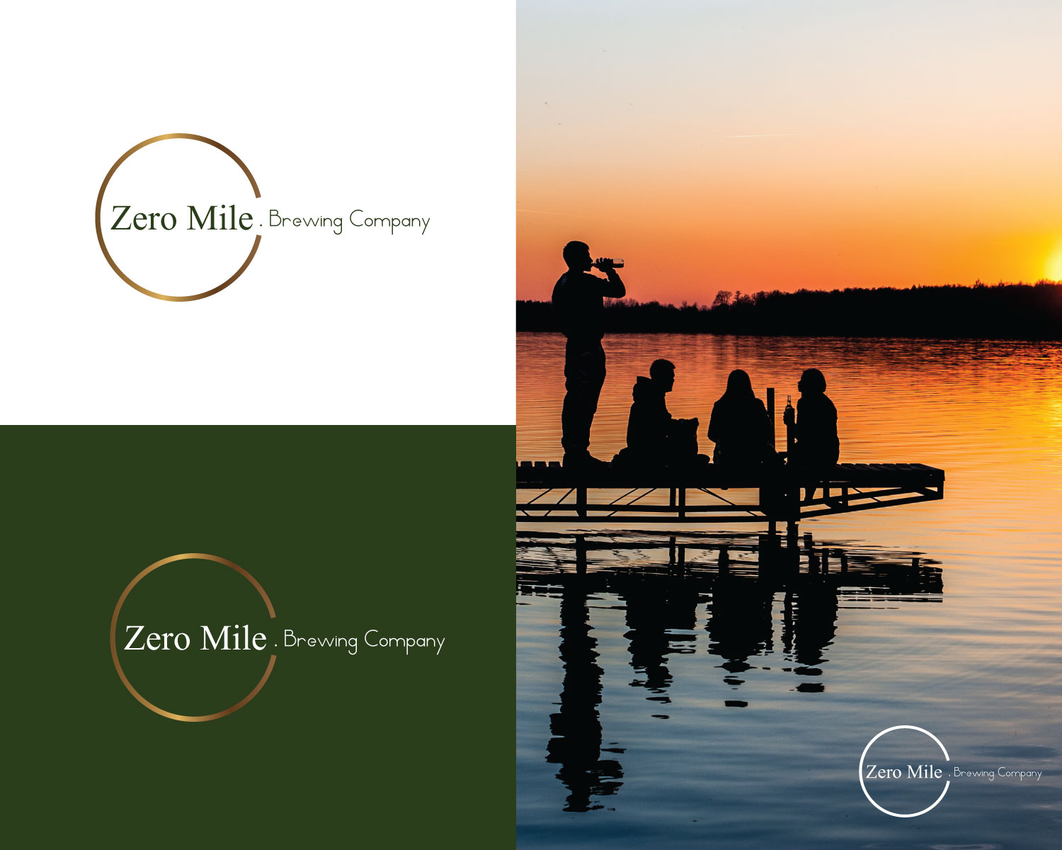 Logo Design by titanium wings for Zero Mile Brewing Company | Design #22520831