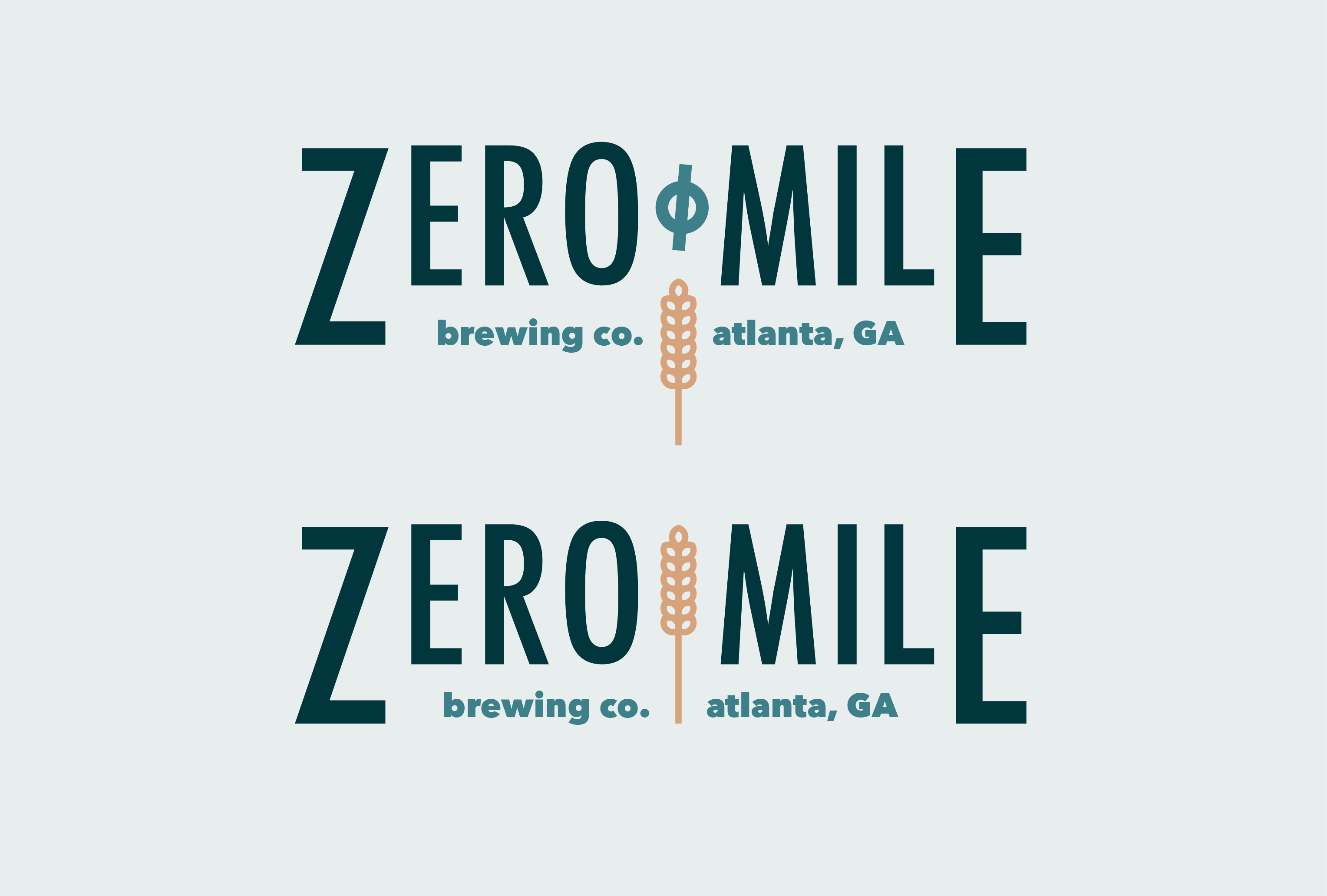 Logo Design by Caleb Vick for Zero Mile Brewing Company | Design #22529119