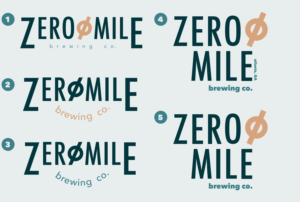 Logo Design by Caleb Vick for Zero Mile Brewing Company | Design: #22541723