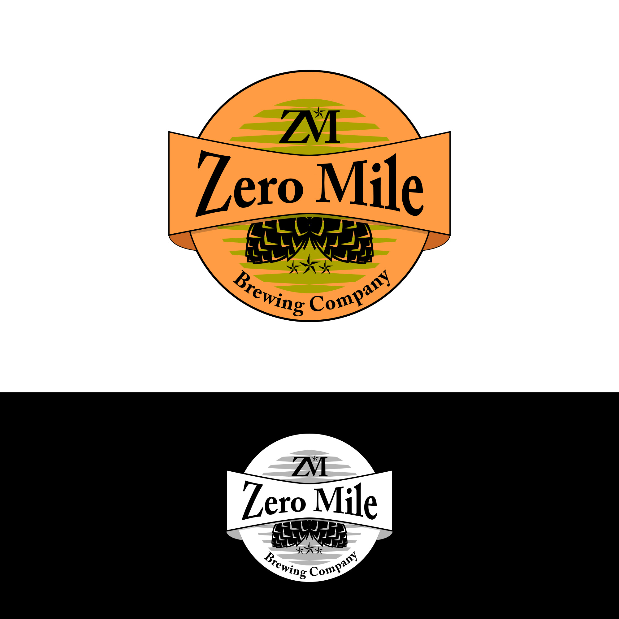 Logo Design by wisnudewe for Zero Mile Brewing Company | Design #22558396