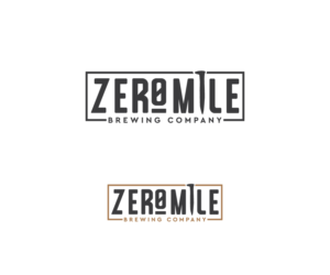 Logo Design by Dobar_logo for Zero Mile Brewing Company | Design: #22562570