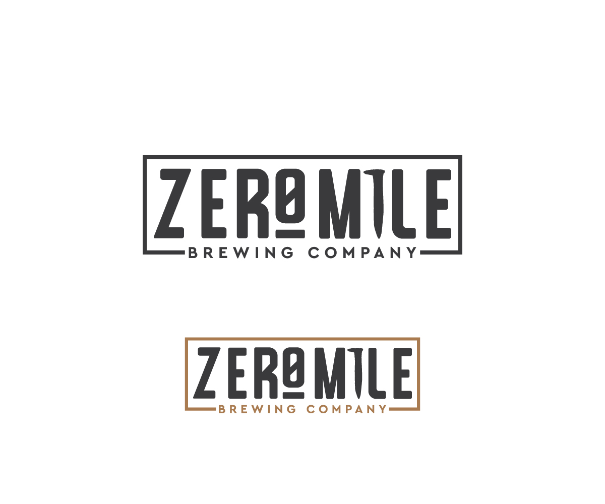 Logo Design by Dobar_logo for Zero Mile Brewing Company | Design #22562651