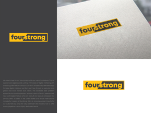 fourstrong_ | Logo Design by dharlan