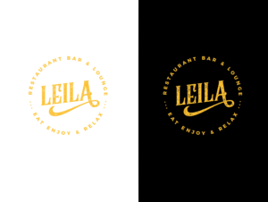 Leila Restaurant bar & Lounge  | Diseño de Logo por wonderland