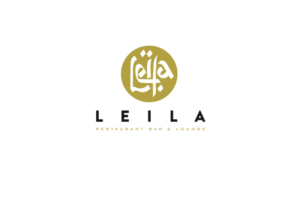 Leila Restaurant bar & Lounge  | Logo Design by Nigel B