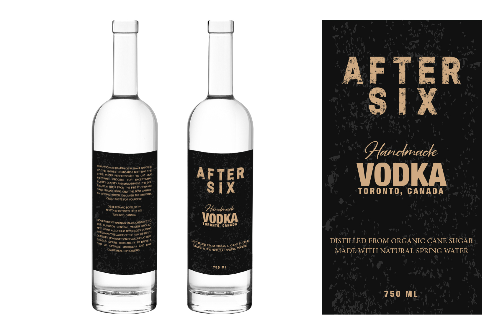 Label Design by Amer Flihan (RBD) for North Spirit Distillery | Design #22517440