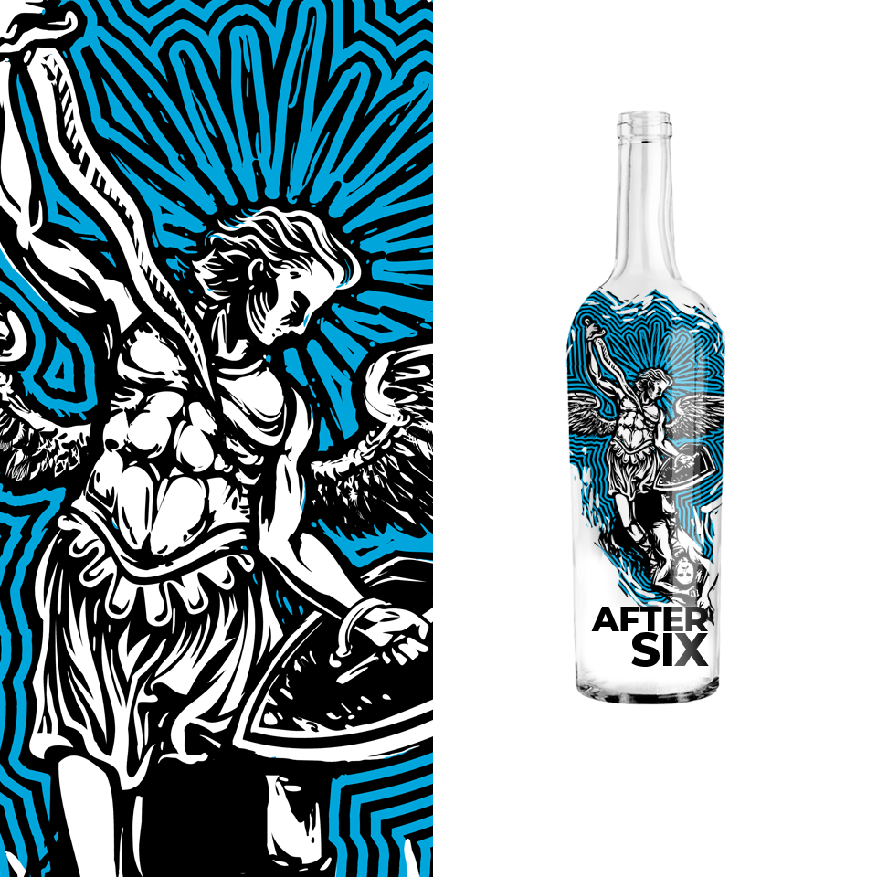 Diseño de Etiqueta por killpixel para North Spirit Distillery | Diseño #22663508
