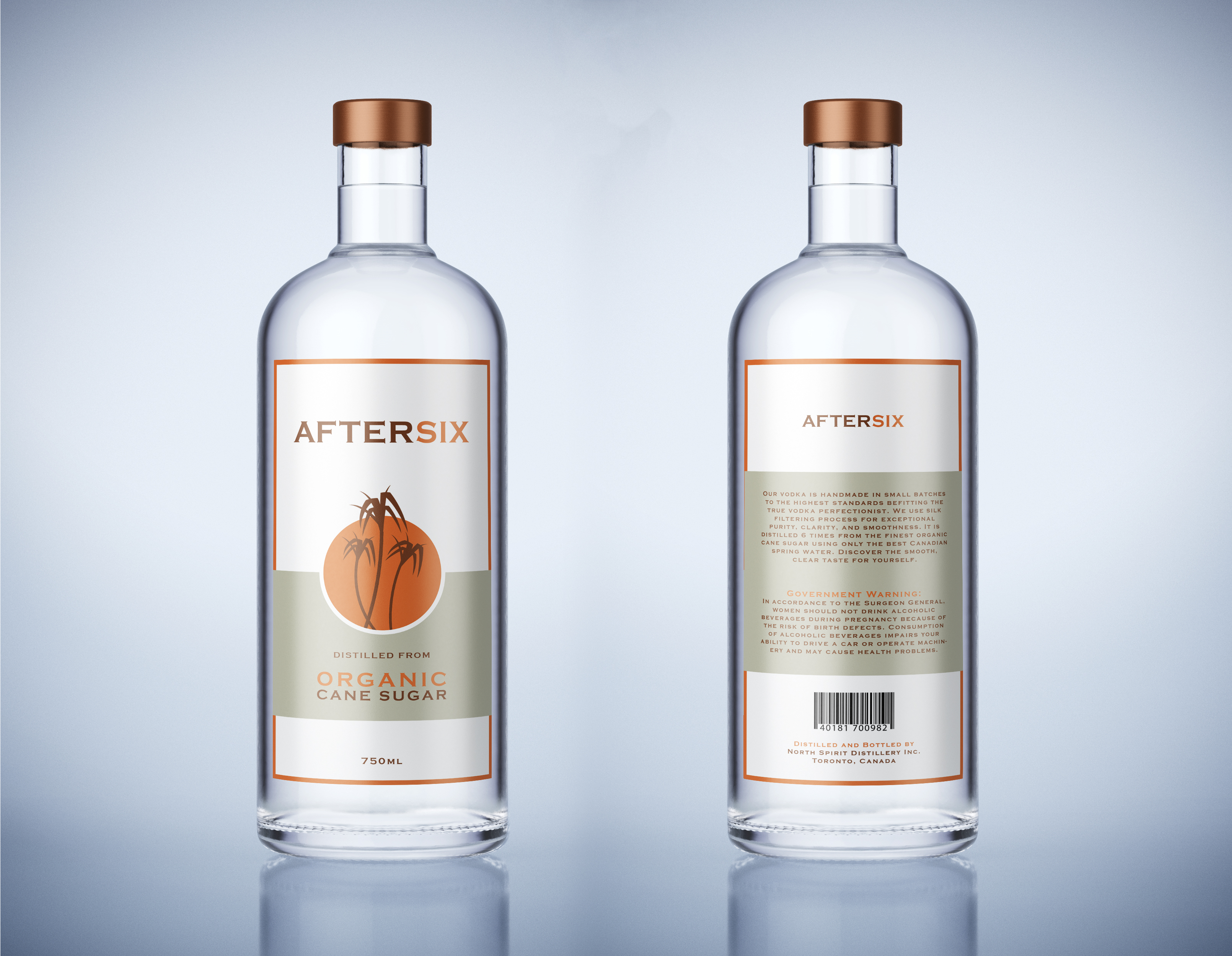 Label Design by Logo Xtudio for North Spirit Distillery | Design #22663007