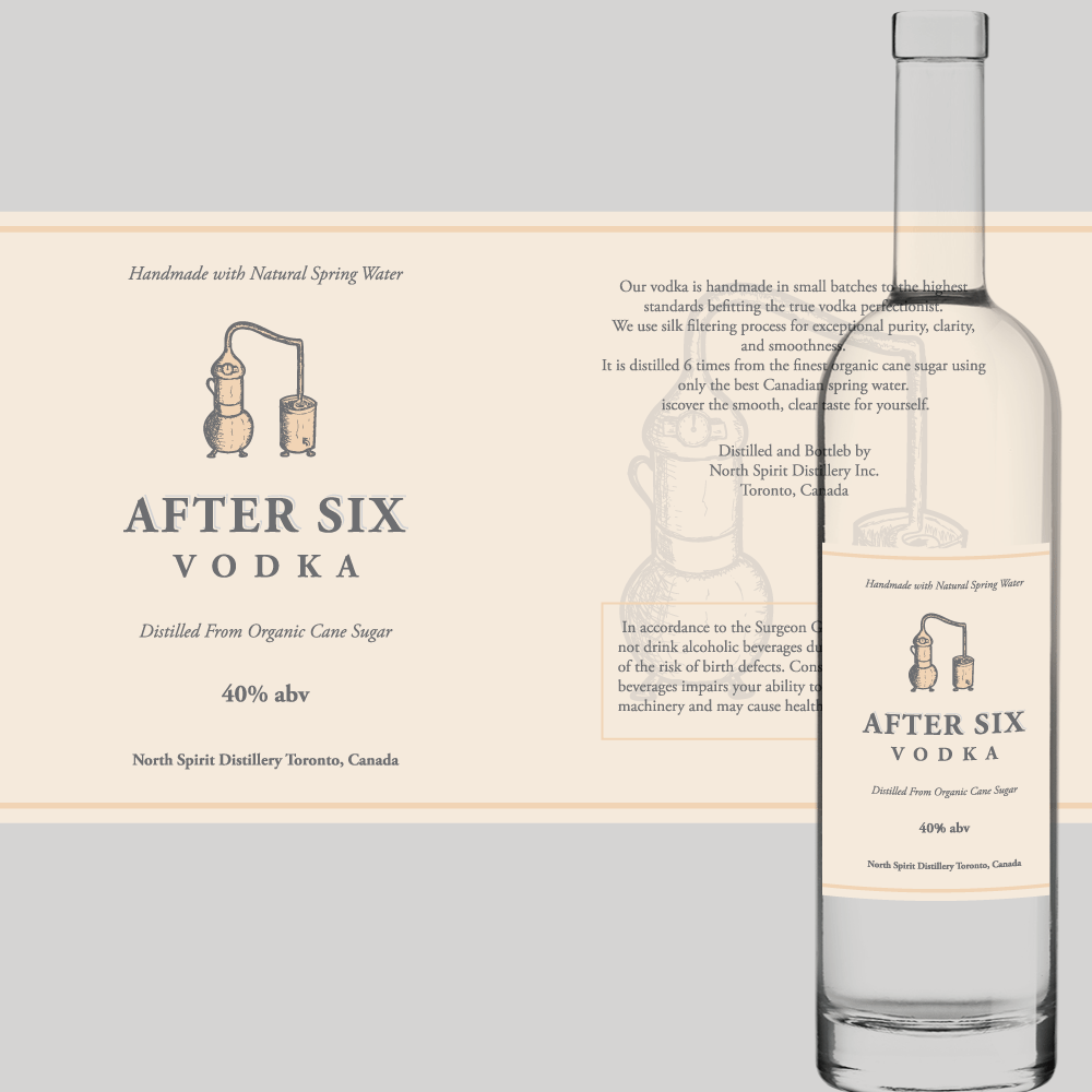 Etikett-Design von ackocar für North Spirit Distillery | Design #22519926