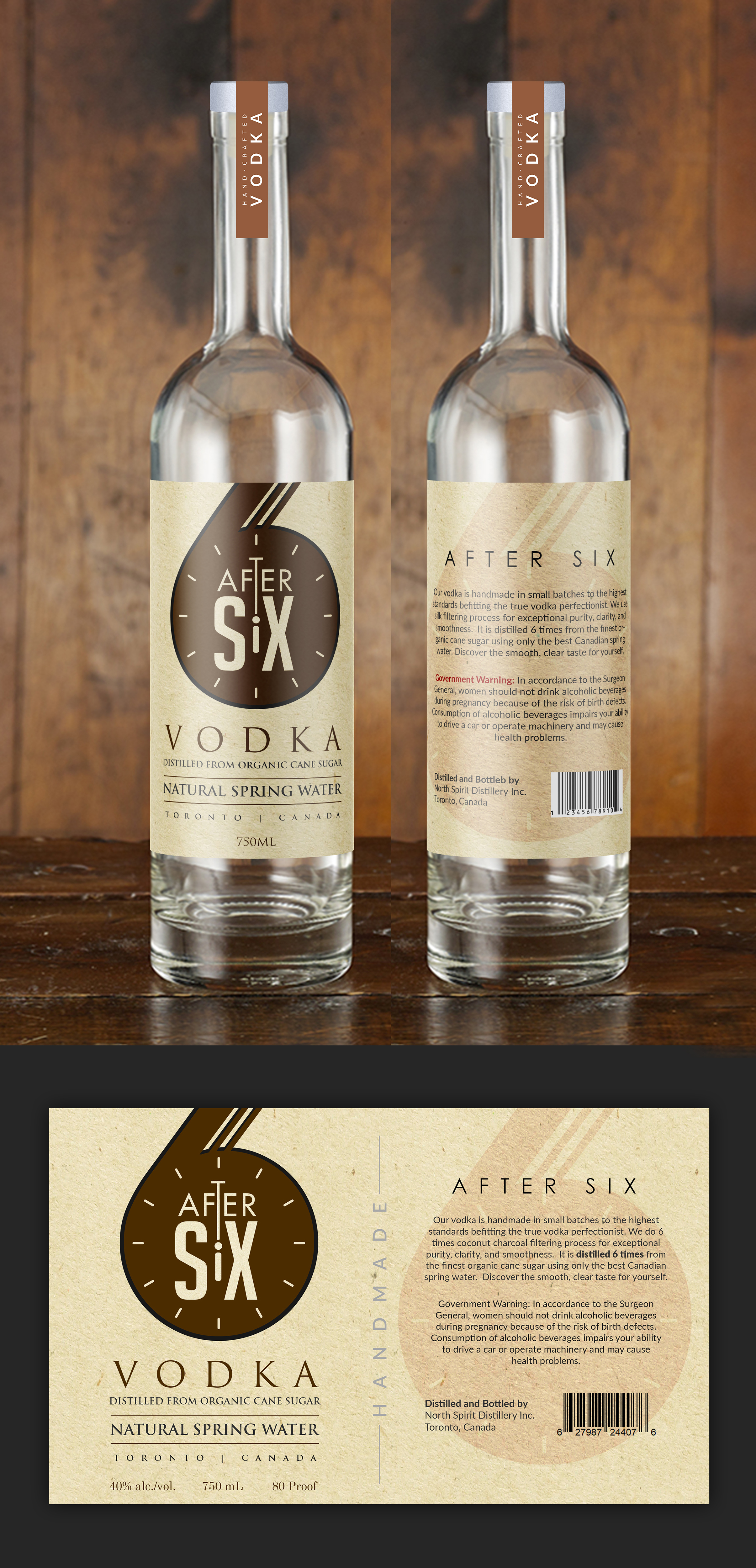 Label Design by SAI DESIGNS for North Spirit Distillery | Design: #22768142