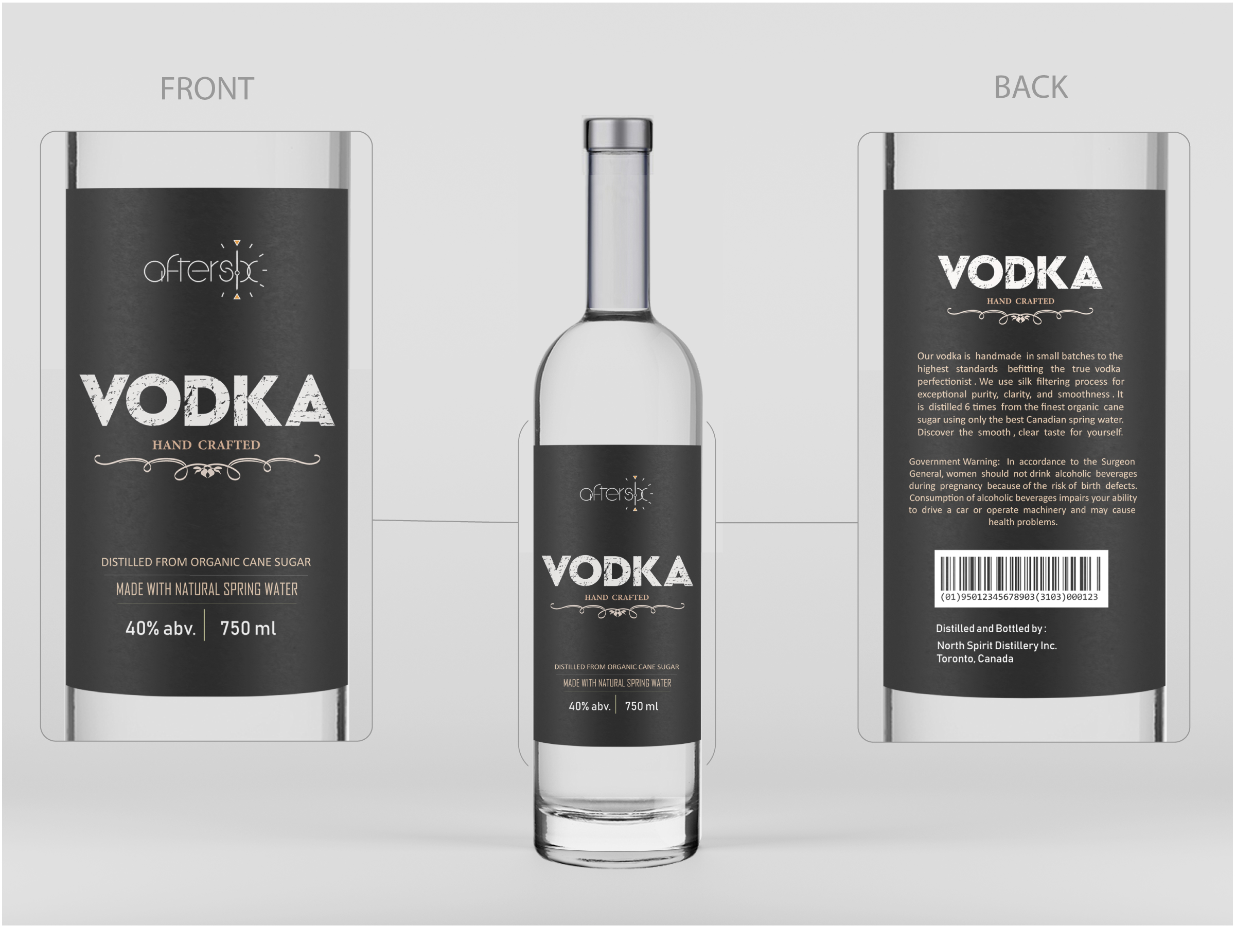 Label Design by Min2 for North Spirit Distillery | Design #22610888