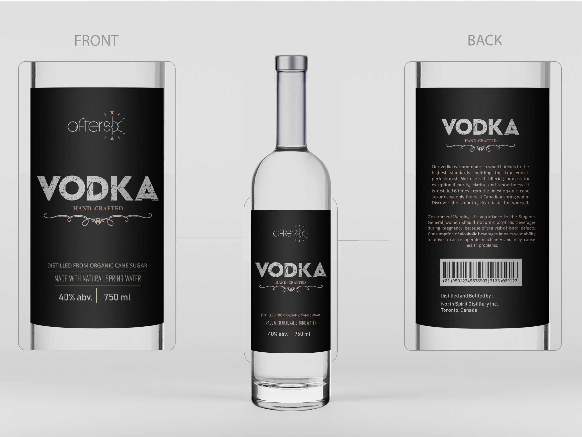 Label Design by Min2 for North Spirit Distillery | Design #22610914