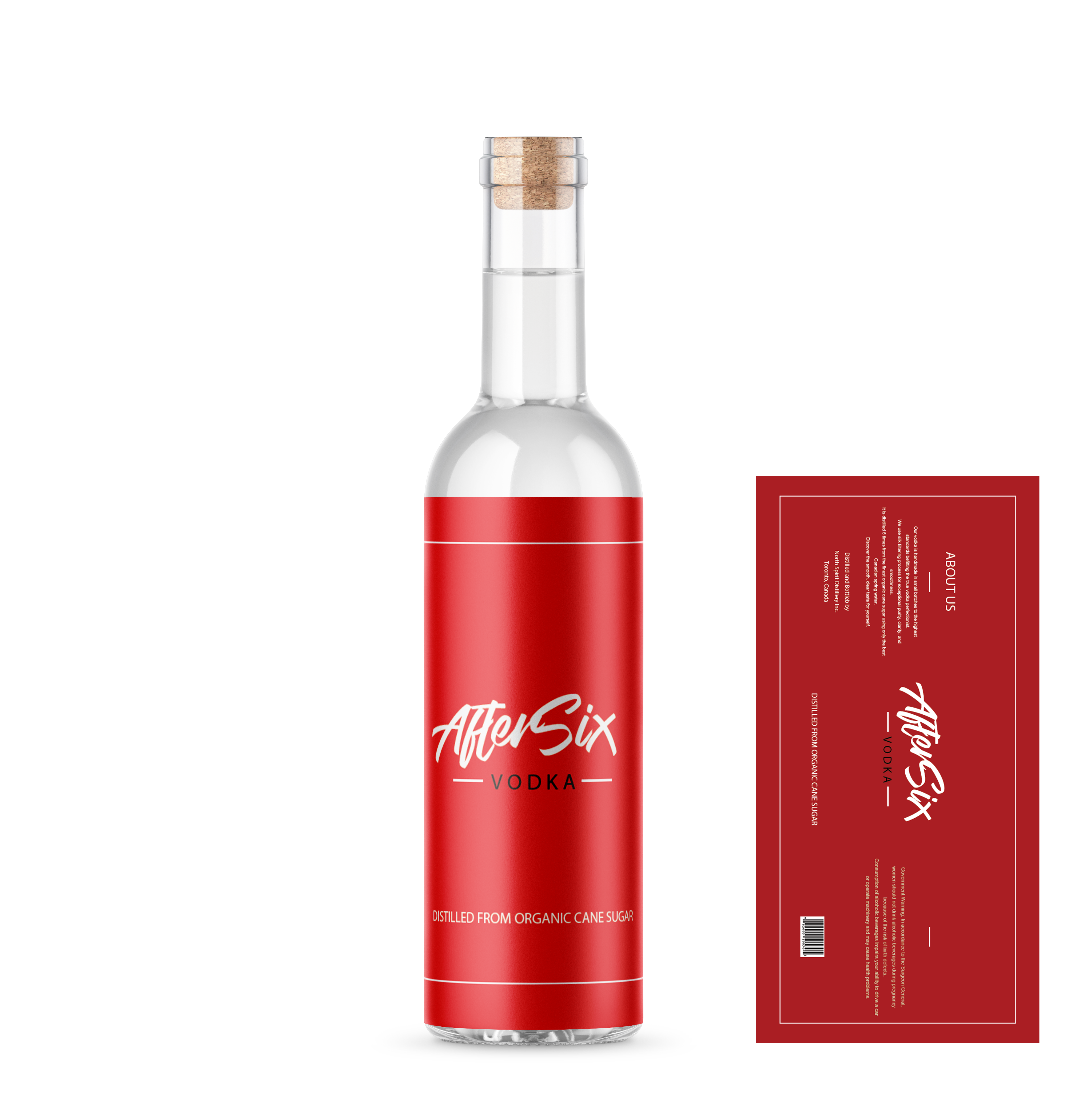 Label Design by ompratapsinha 2 for North Spirit Distillery | Design #22670372