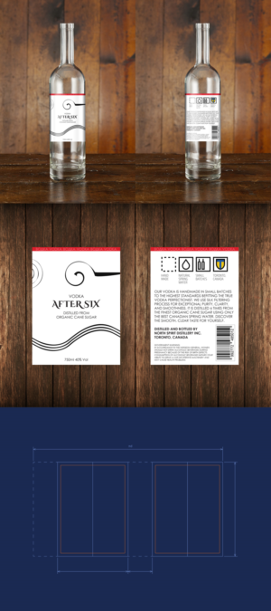 Label Design by CodeBehemoth for North Spirit Distillery | Design: #22655764
