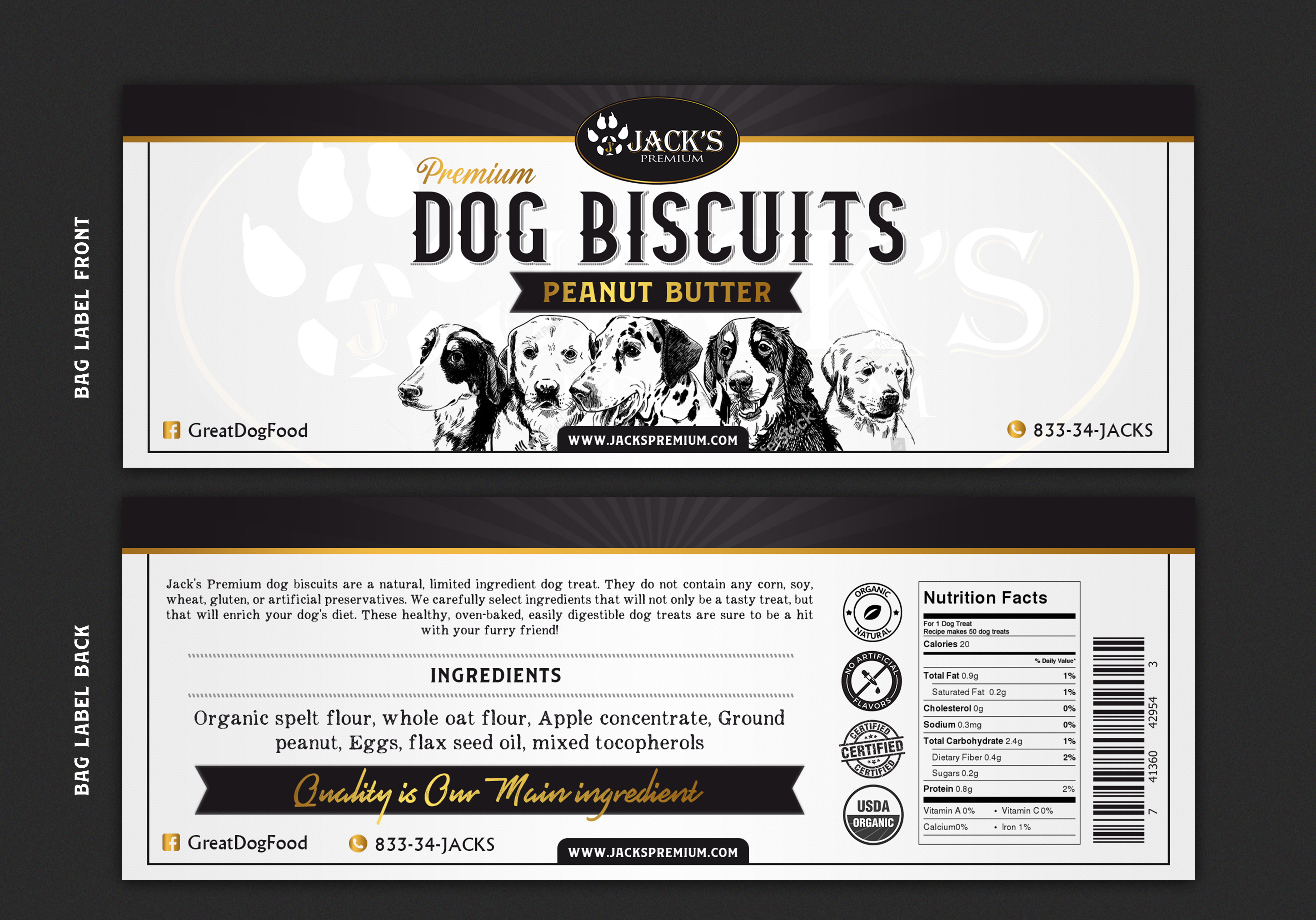 Diseño Gráfico por SAI DESIGNS para Jack''s Premium | Diseño #22551867