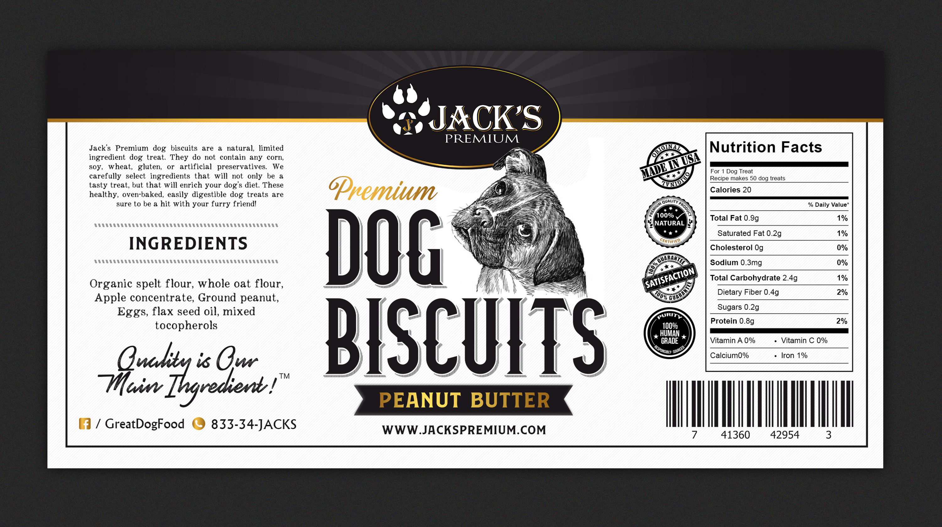 Diseño Gráfico por SAI DESIGNS para Jack''s Premium | Diseño #22661501