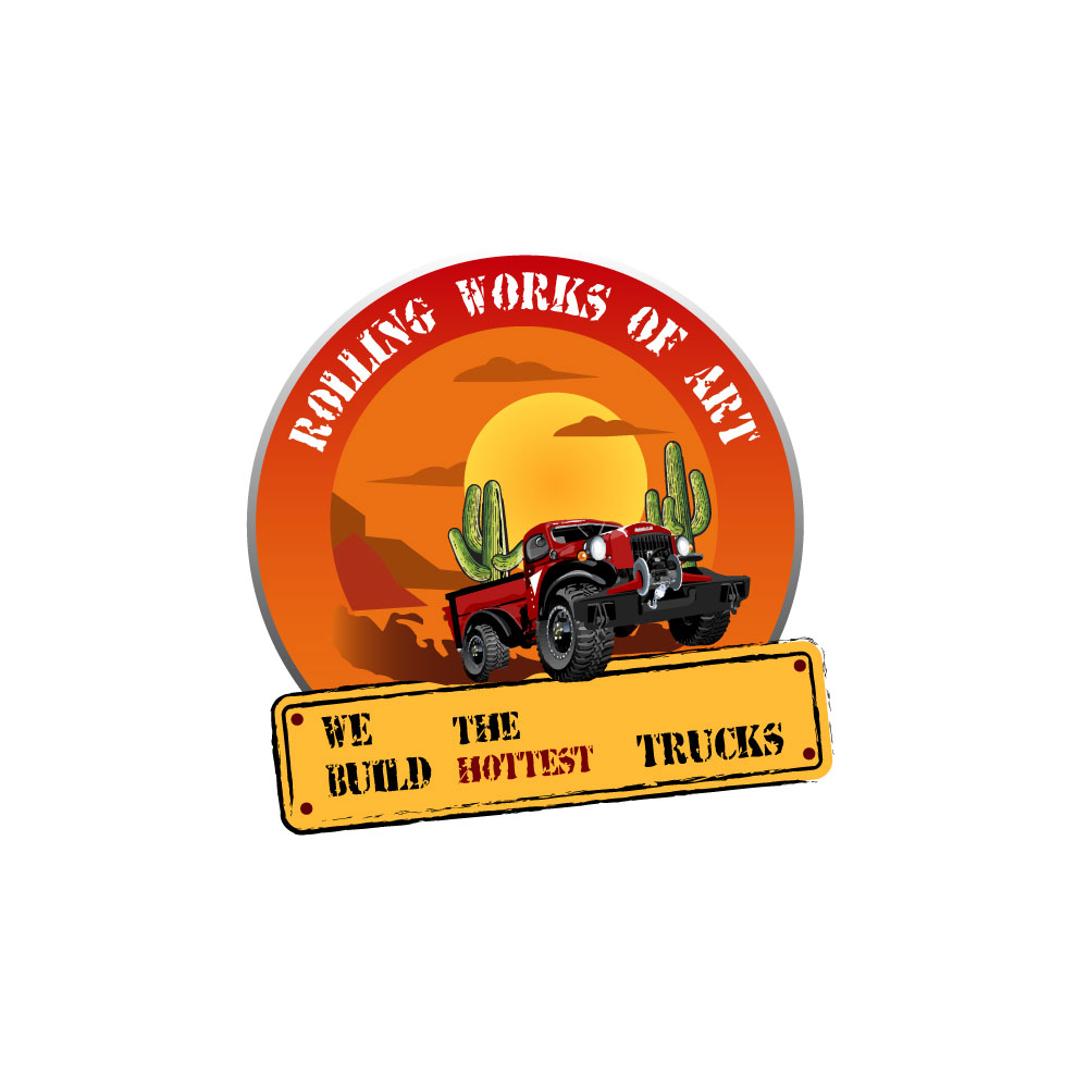 Logo Design by Suchetandesign for Desert Power Wagons LLC | Design #22550580
