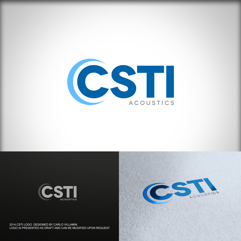 Diseño de Logo por carlomagno para CSTI acoustics | Diseño #3004461