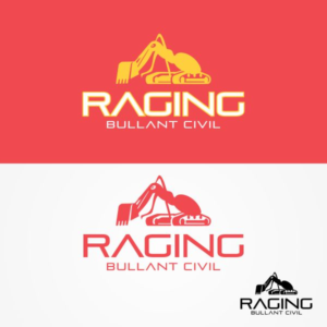 Raging Bullant Civil  | Logo Design by Rajiv Kumar