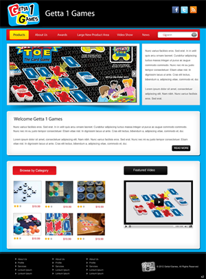 Web Design by pb for this project | Design: #722058