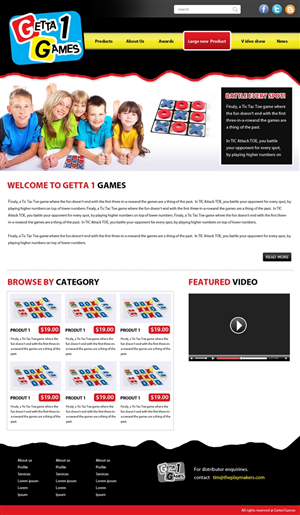 Web Design by pb for this project | Design: #724355