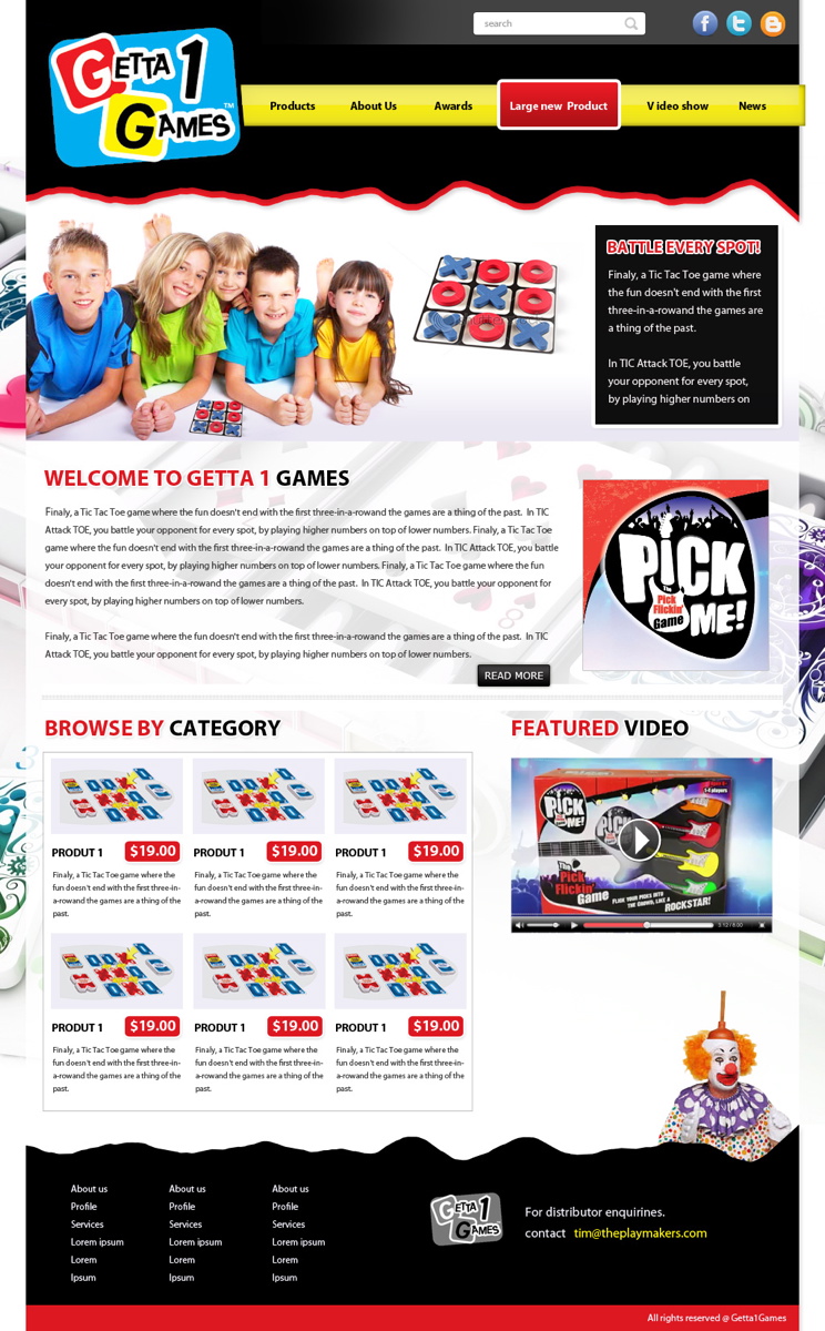 Web Design by pb for this project | Design: #726840