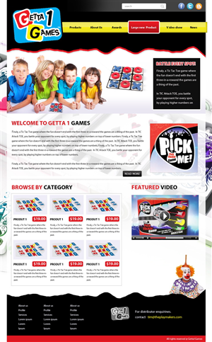 Web Design by pb for this project | Design: #726840