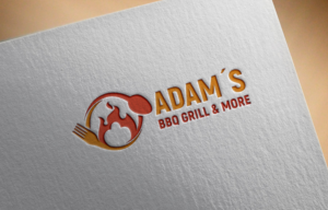 ADAM´s BBQ Grill & more ( wobei & more auch weg gelassen werden kann ) | Logo Design by akterkhadijars