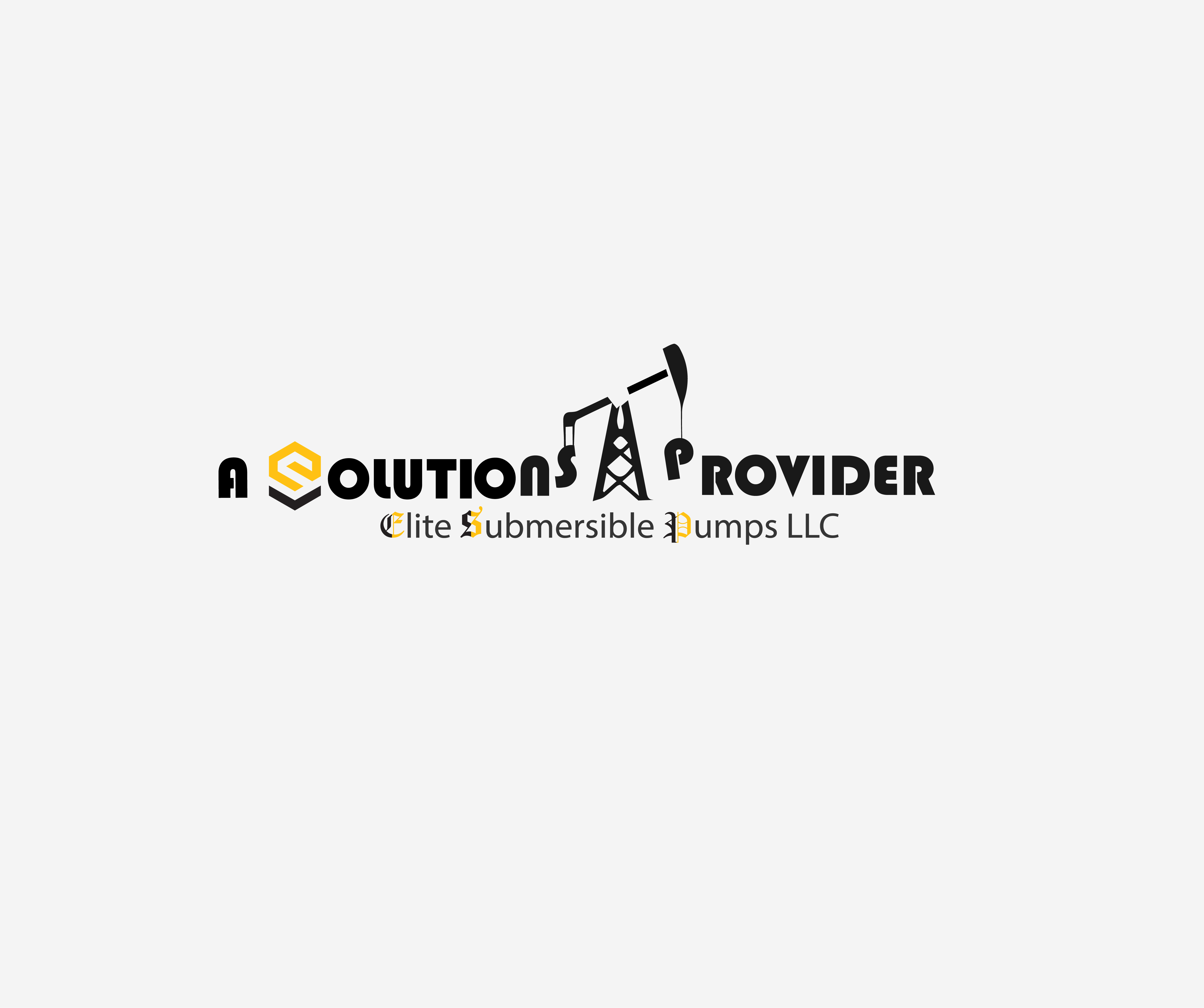 Logo Design by Abdul Saboor 3 for Elite Submersible Pumps, LLC. | Design #22574018