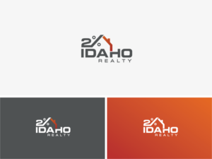 2% Idaho Realty  | Diseño de Logo por CKS d e s i g n