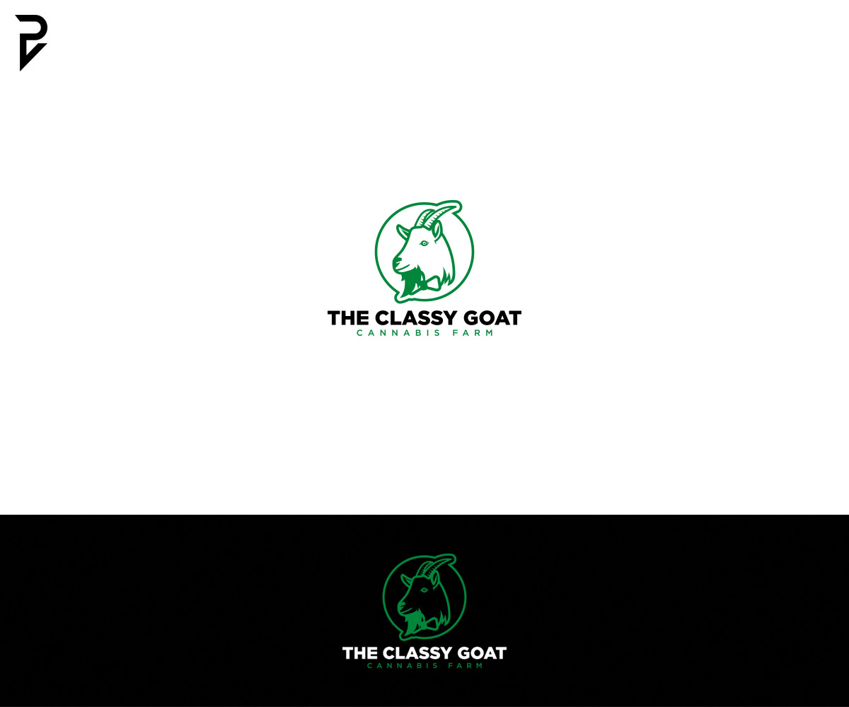 Diseño de Logo por poisonvectors para The Classy Goat Cannabis Farm | Diseño #22522015