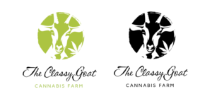 Logo Design by krokodila for The Classy Goat Cannabis Farm | Design: #22532232