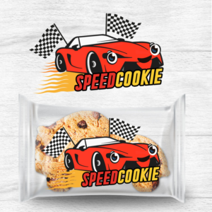 Cookies, race cookies, fun and delicous cookies | Label Design by ordelya.nicole
