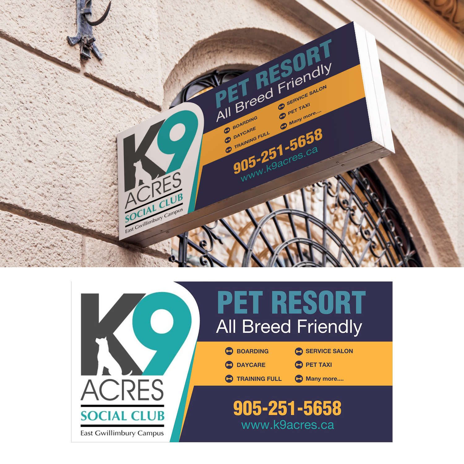 Signage Design by DG+ for this project | Design #22566837