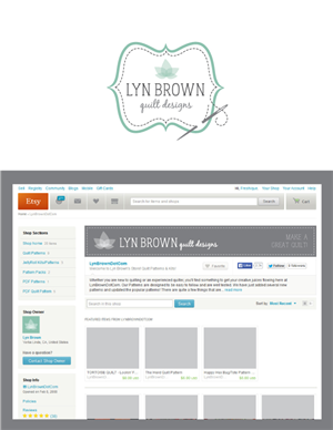 Logo Design by Lisa for LynBrown.Com | Design: #2973864