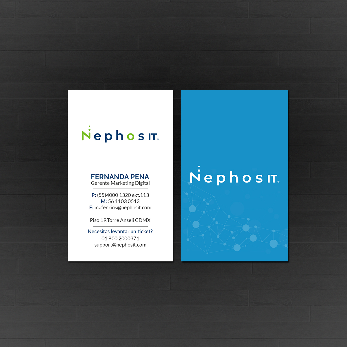 Business Card Design by Creations Box 2015 for Soluciones en virtualizacion e infraestructura sa de cv | Design #22528209