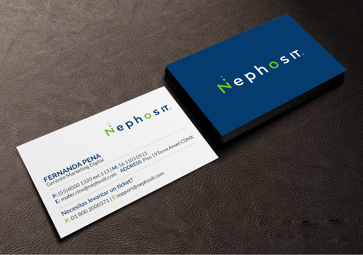 Business Card Design by Creations Box 2015 for Soluciones en virtualizacion e infraestructura sa de cv | Design #22528211