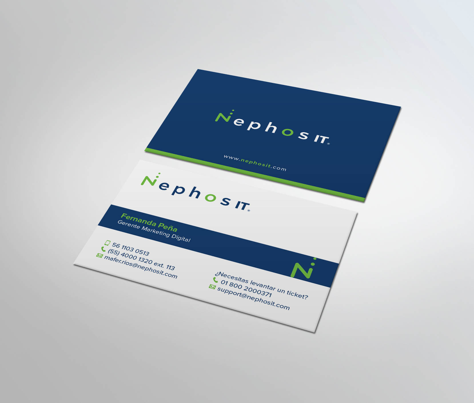 Business Card Design by MDesign for Soluciones en virtualizacion e infraestructura sa de cv | Design #22538221