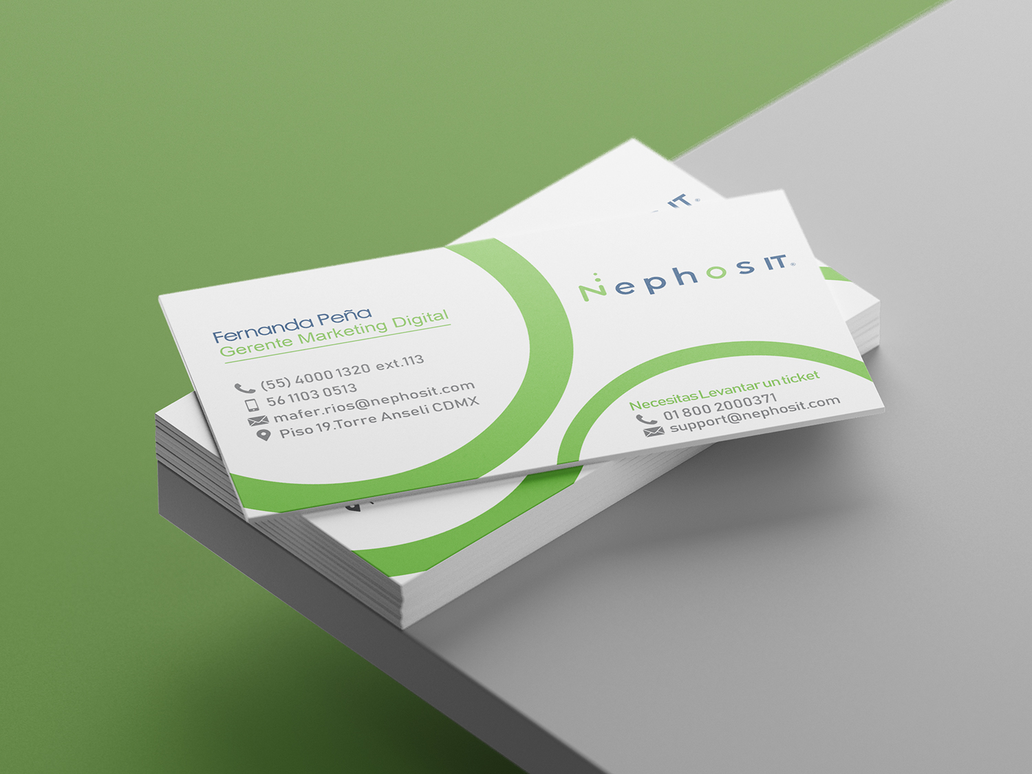 Business Card Design by MG65 for Soluciones en virtualizacion e infraestructura sa de cv | Design #22530161