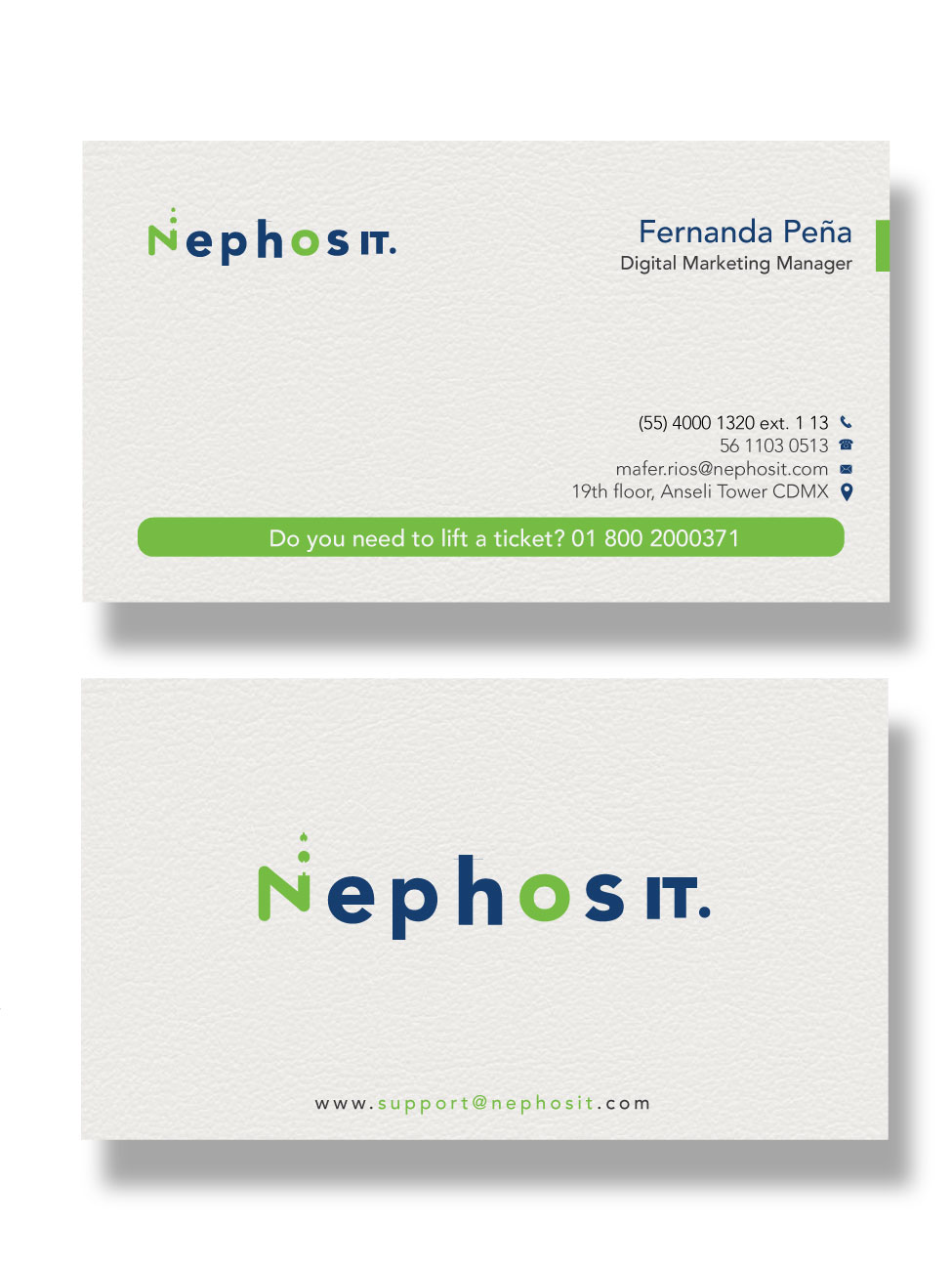 Business Card Design by zumur 2 for Soluciones en virtualizacion e infraestructura sa de cv | Design #22527521