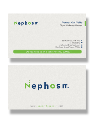 Business Card Design by zumur 2 for Soluciones en virtualizacion e infraestructura sa de cv | Design: #22527521