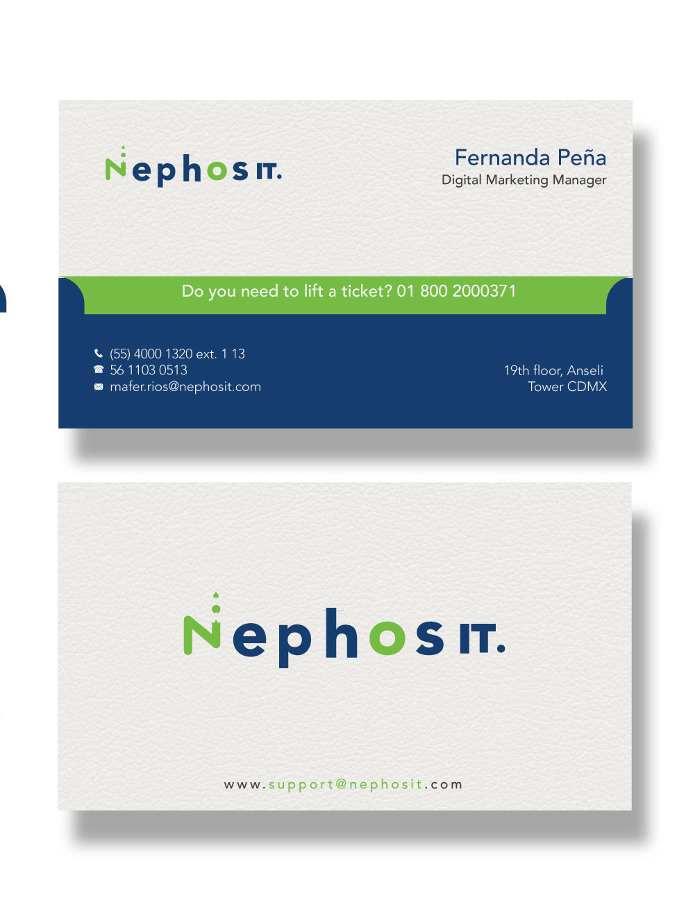 Business Card Design by zumur 2 for Soluciones en virtualizacion e infraestructura sa de cv | Design #22527625