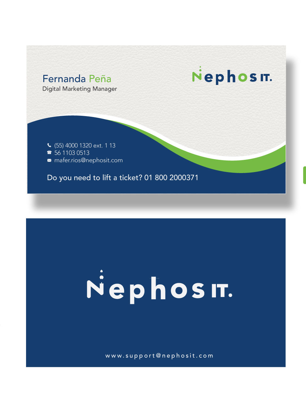 Business Card Design by zumur 2 for Soluciones en virtualizacion e infraestructura sa de cv | Design #22527702