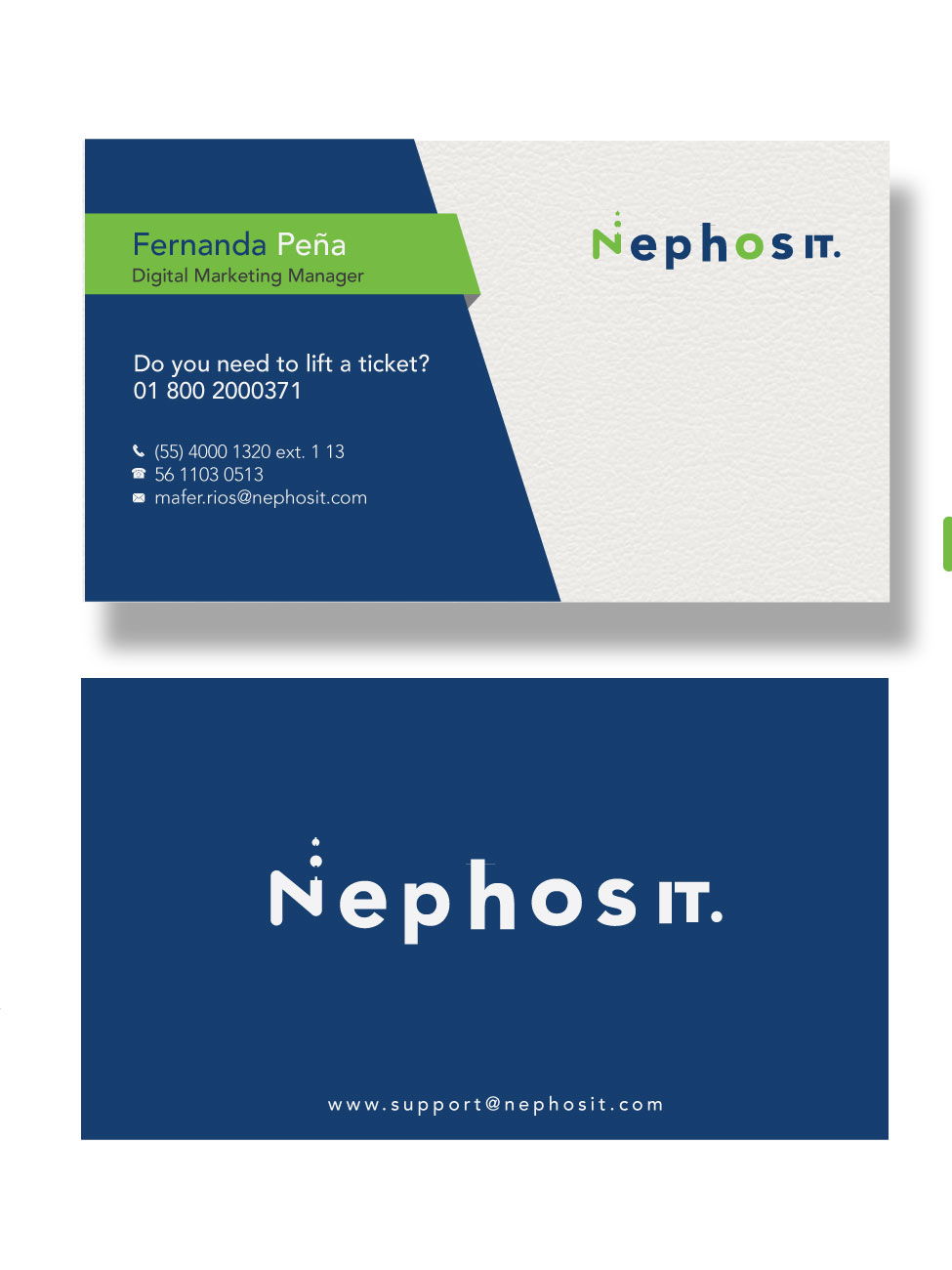 Business Card Design by zumur 2 for Soluciones en virtualizacion e infraestructura sa de cv | Design #22527740