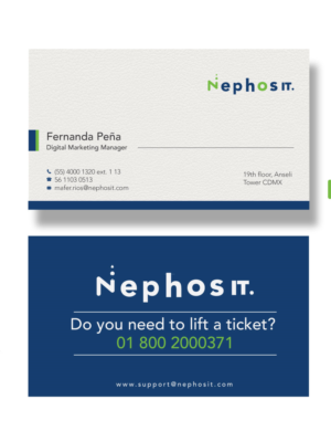 Business Card Design by zumur 2 for Soluciones en virtualizacion e infraestructura sa de cv | Design: #22527800