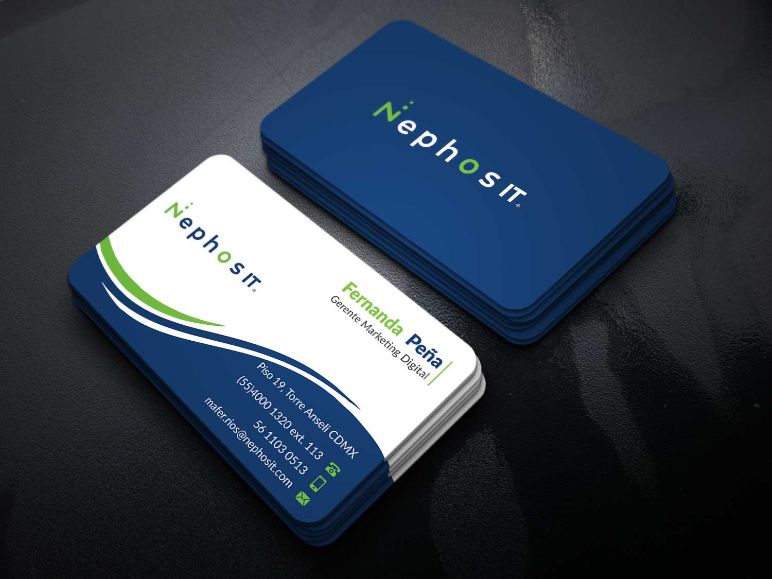 Business Card Design by Musa. A for Soluciones en virtualizacion e infraestructura sa de cv | Design #22527931