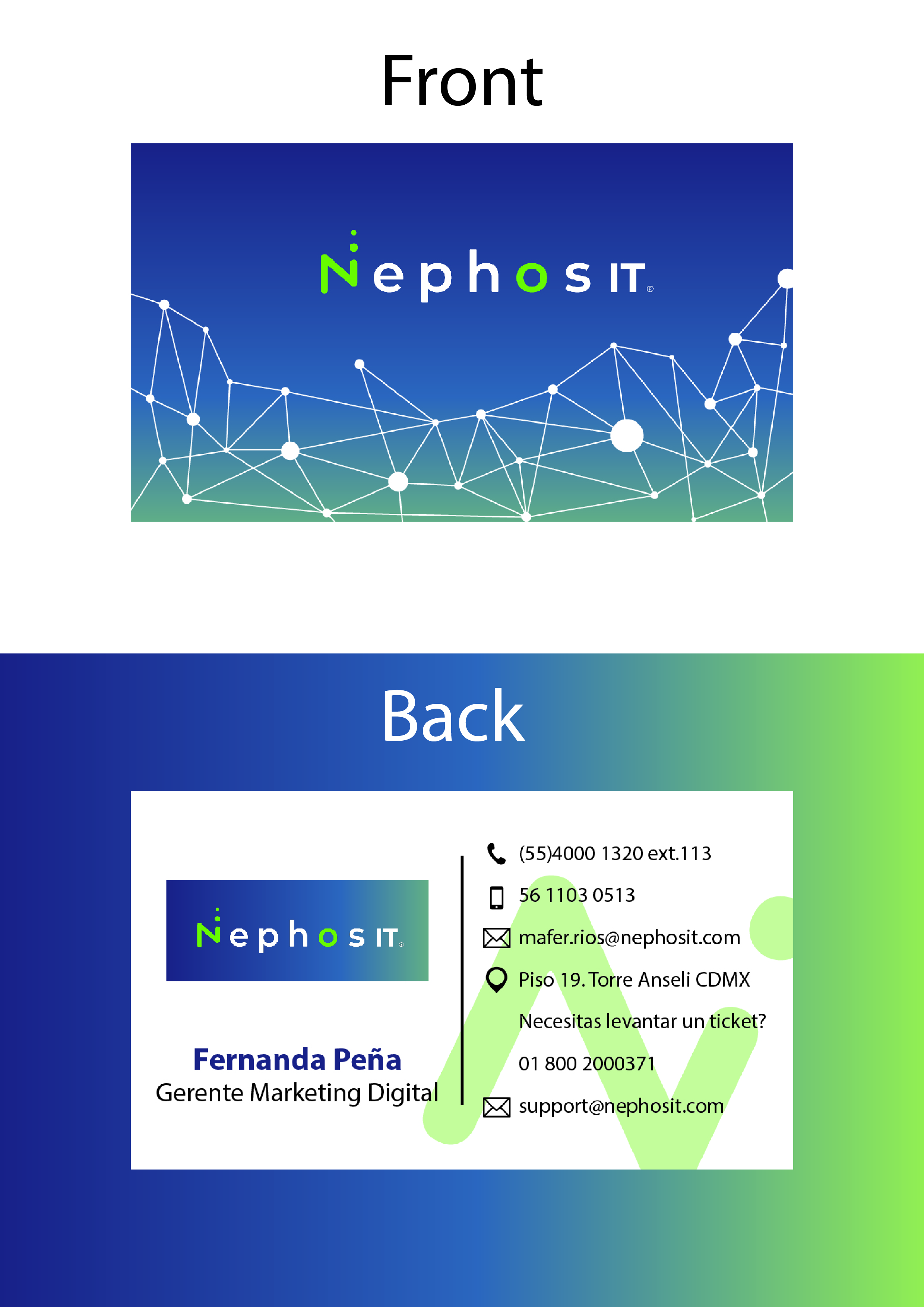 Business Card Design by Kutty 2 for Soluciones en virtualizacion e infraestructura sa de cv | Design #22523438