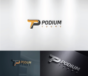 Podium Tours | Logo Design by Aidenjar